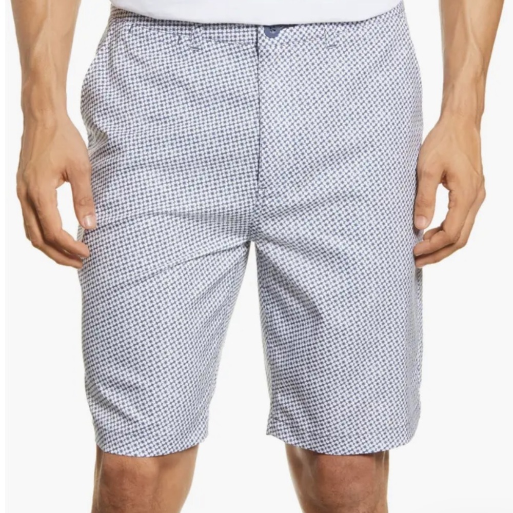 JOHNNIE O NWT Czervik Floral Flat Front Shorts Preppy Golf Casual Effortless